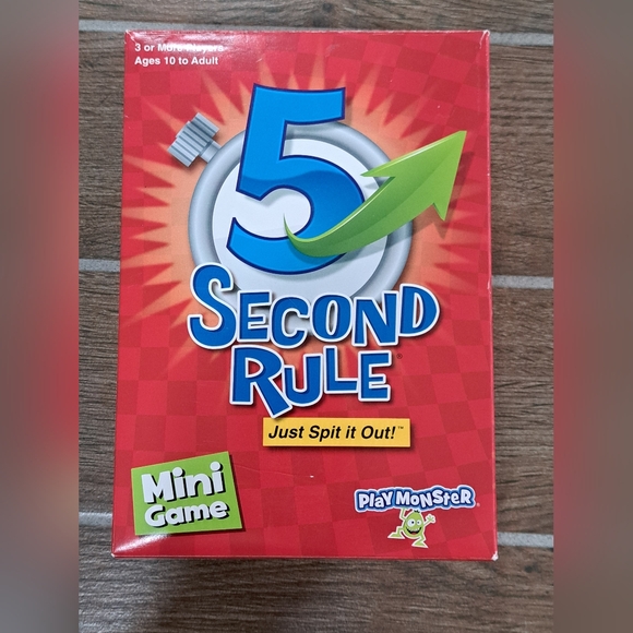 PlayMonster 5 Second Rule - Just Spit It Out 2020 - Picture 1 of 3